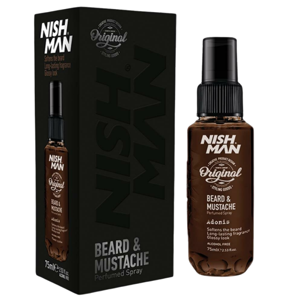 NISHMAN Bart Parfum Spray - Adonis 75 ml - braun