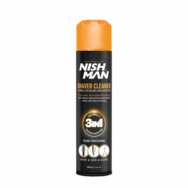 NISHMAN 5 in1 Shaver Cleaner Spray 400 ml