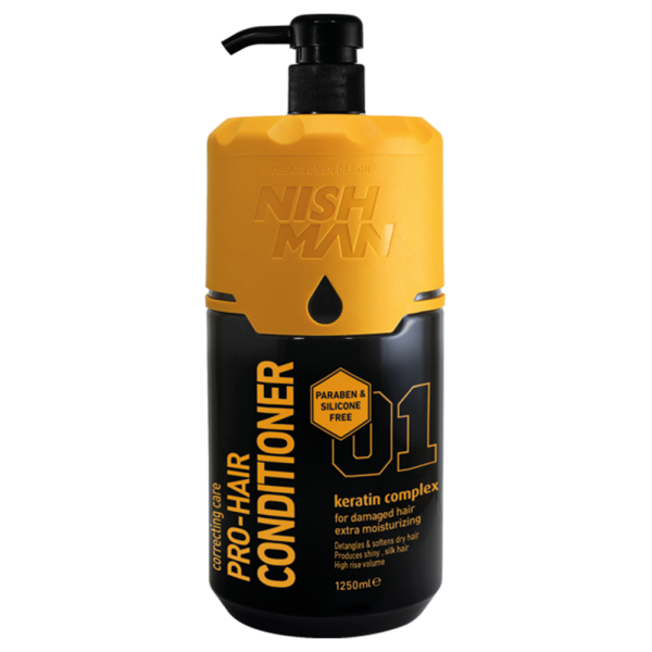 NISHMAN 01 Pro-Hair Conditioner mit Keratin Complex 1250 ml
