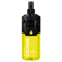 NISHMAN 04 After Shave Cologne 80&deg; Alkohol desinfizierend - Lemon 400 ml XL