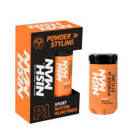 NISHMAN P1 ORANGE Sport Volume Powder Mattifying Styling...
