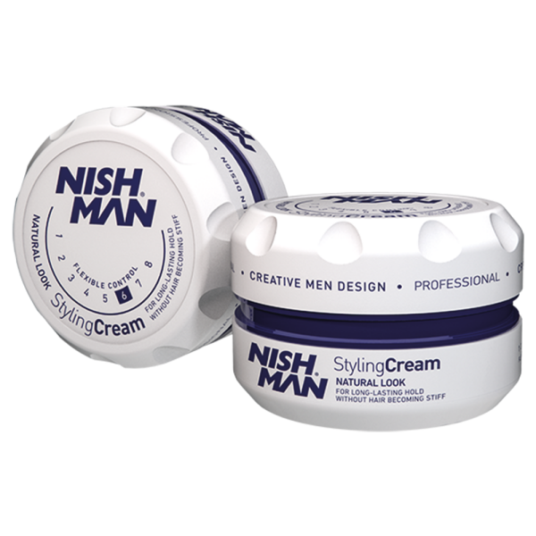 NISHMAN 06 Styling Cream Natural Look - wei&szlig; 150 ml XL