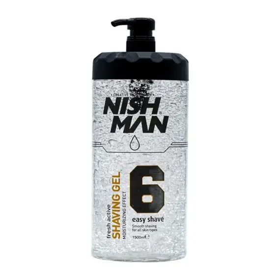 NISHMAN Shaving Gel 6 Easy Shave 1500 ml