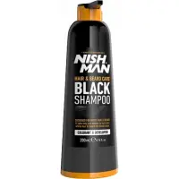NISHMAN Blackshampoo Hair&amp;Beard Care 200ml