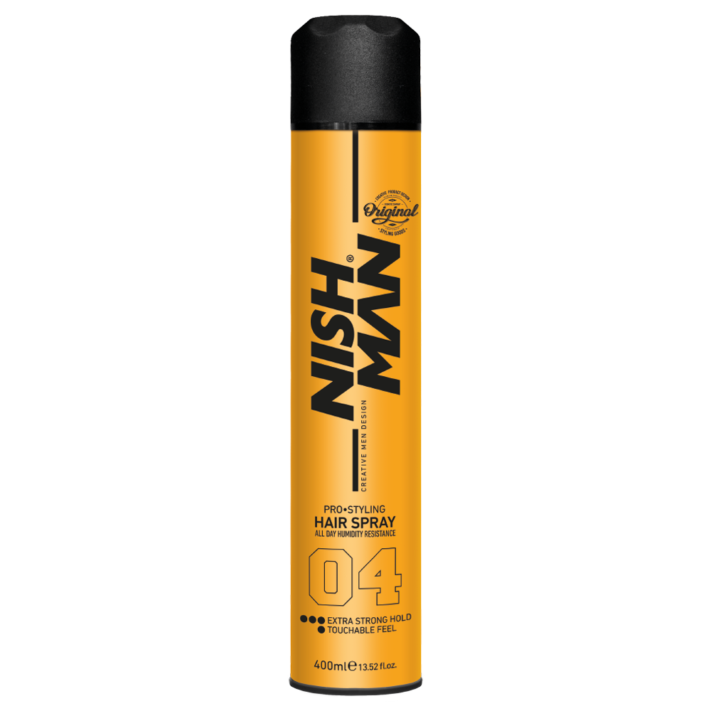 NISHMAN 04 Hair Spray Extra Strong 400 ml - NISHMAN Germany, 9,90