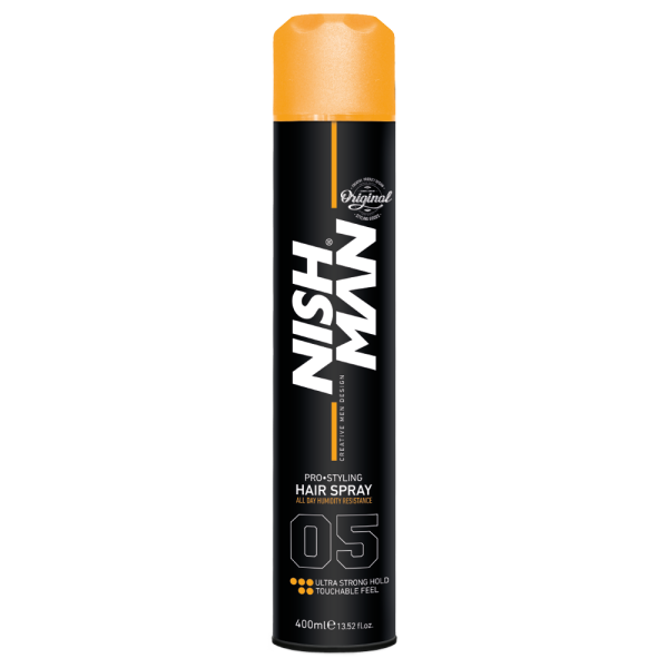 NISHMAN 05 Hair Spray ULTRA Strong f&uuml;r Hochsteckfrisuren 400 ml