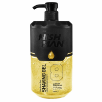 NISHMAN Shaving Gel 8 Fresh Active Rasiergel Gold One...