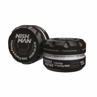 NISHMAN C3 Coloring Farb Hair Styling Wax - Dark Black 100 ml