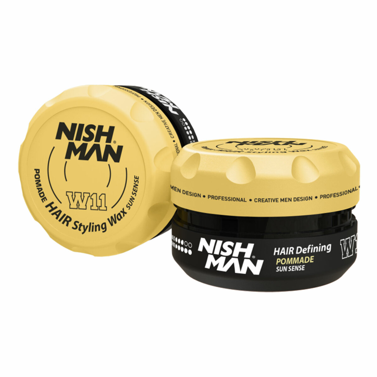 NISHMAN W11 Hair Styling Wax Pomade Sun Sense 100 ml NISHMAN German