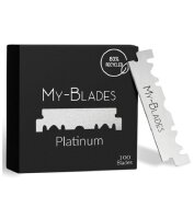 MY-BLADES Platinum halbe Rasierklingen 100er Pack