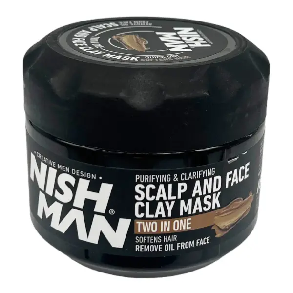 NISHMAN Clay Mask Sculp&amp;Face Deep Cleansing 450g